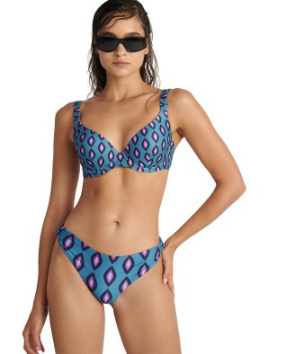 'BLUE REEF' ΜΑΓΙΟ ΜΠΙΚΙΝΙ ΣΛΙΠ ΜΕ ΤΥΠΩΜΑ 