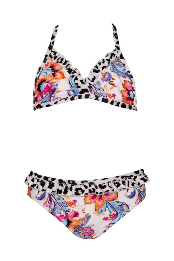 'GIRLS FLORAL ESCAPE' ΦΛΟΡΑΛ ΠΑΙΔΙΚΟ ΜΑΓΙΟ ΜΠΙΚΙΝΙ ΣΕΤ