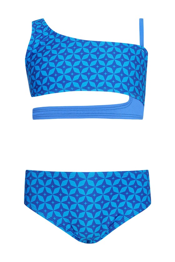 'GIRLS BLUE IKAT' ΠΑΙΔΙΚΟ ΜΑΓΙΟ ΜΠΙΚΙΝΙ ΣΕΤ ΜΕ ΤΥΠΩΜΑ