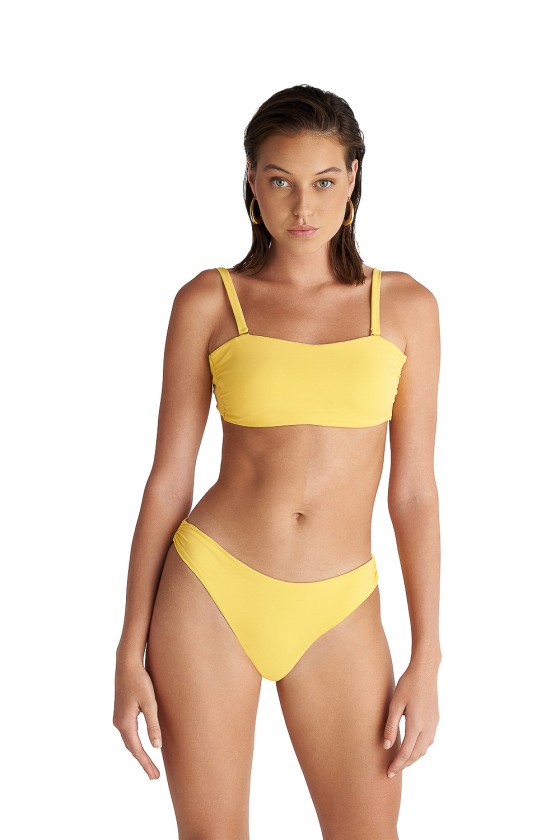 'SOLIDS' BRAZILIAN ΜΠΙΚΙΝΙ ΣΛΙΠ ΜΕ ΠΛΑΙΝΕΣ ΣΟΥΡΕΣ