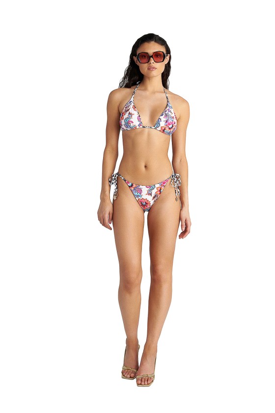  'FLORAL ESCAPE' DOUBLE FACE TIE-SIDE BOTTOM